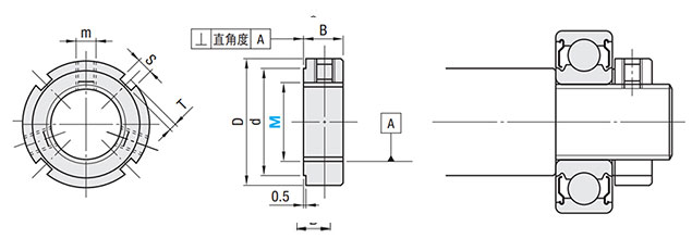 锁紧螺母图纸